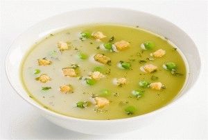 Quand donner aux enfants de la soupe aux pois