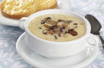 quand les enfants peuvent recevoir une soupe aux champignons