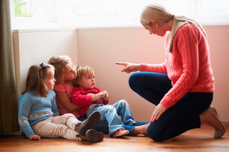 comment dire à un enfant de ne pas