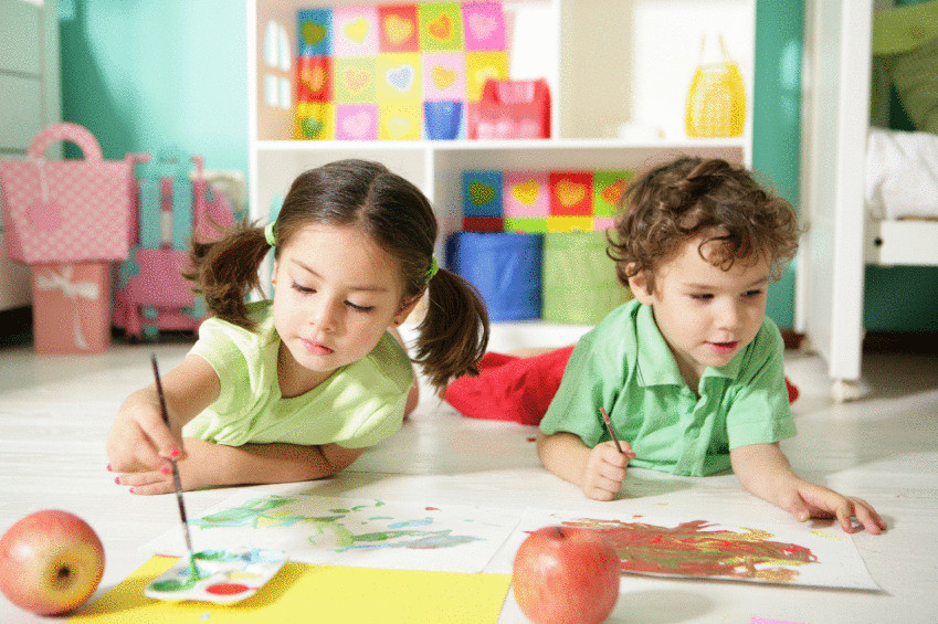 jardin d'enfants ou enseignement à domicile