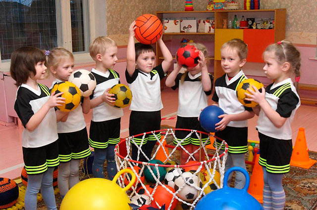 activités sportives en maternelle